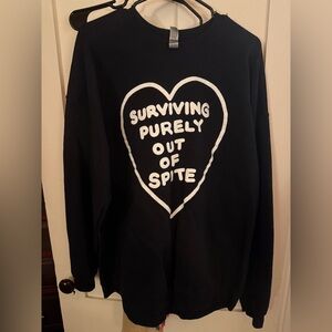“Surviving Purely Out of Spite” Sweatshirt